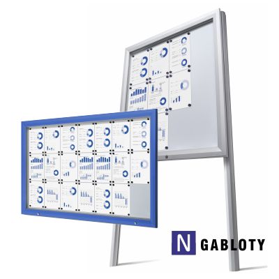 gabloty zewnętrzne wiszące i stojące
